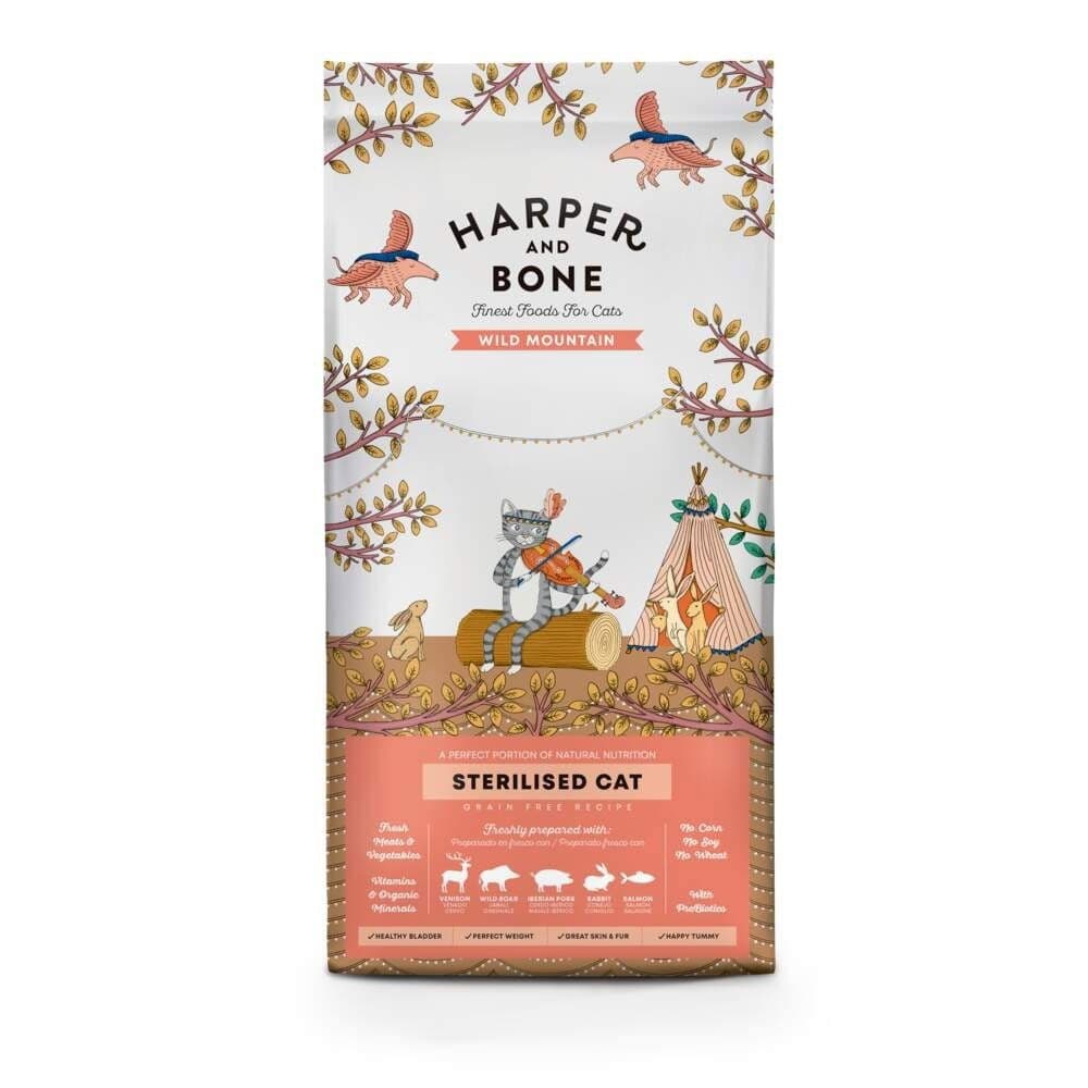 Harper & Bone Cat Sterilised Wild Mountain – Harper and Bone