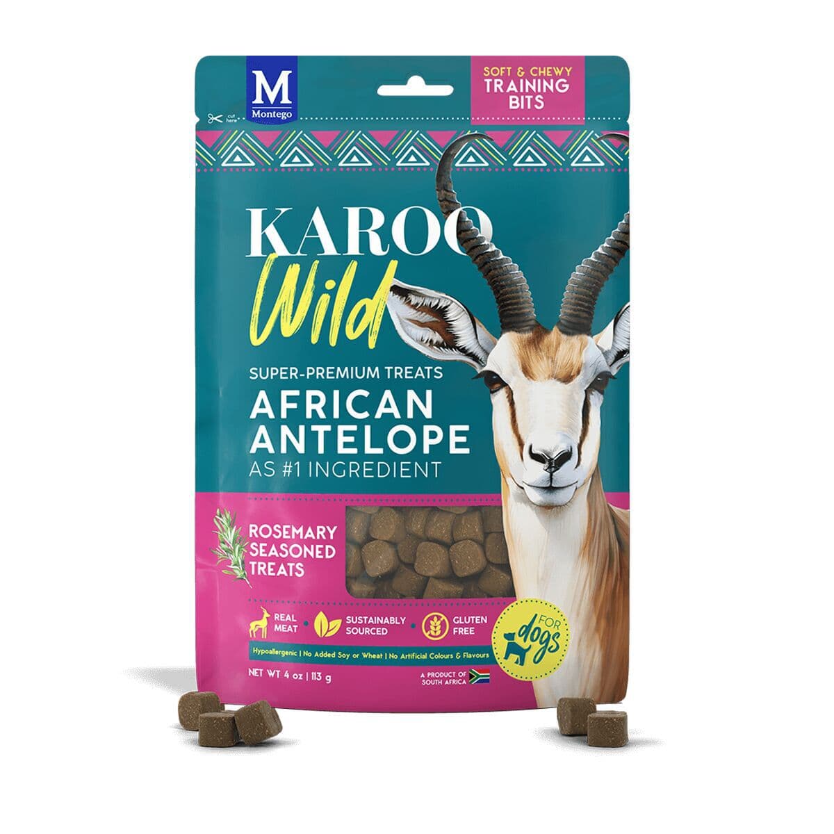 Karoo Wild Antilooppitreeninamit, rosmariini 113 g – Karoo Wild
