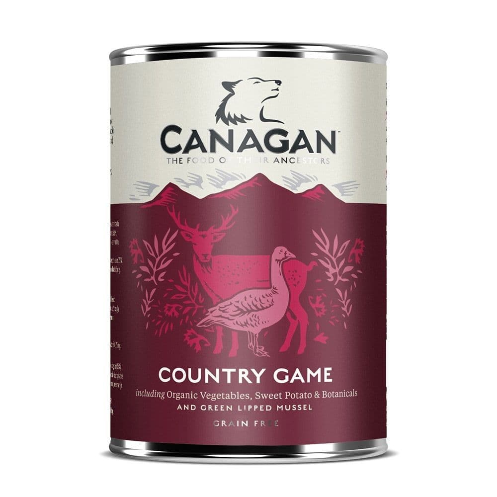 Canagan Country Game riista & ankka 400 g – Canagan