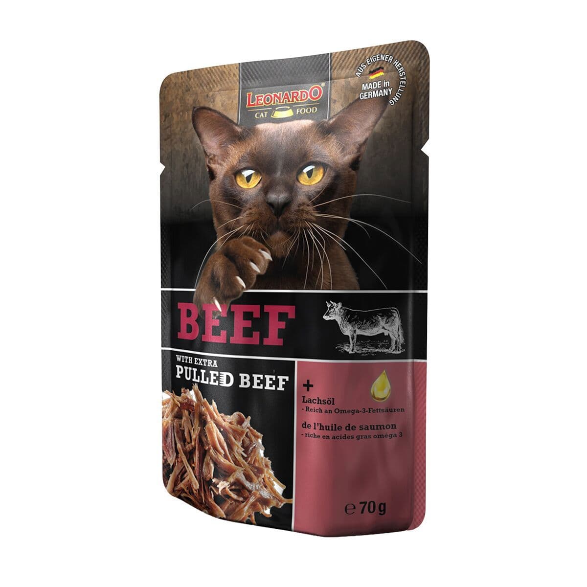 Leonardo nauta + nyhtönaudanliha – Leonardo