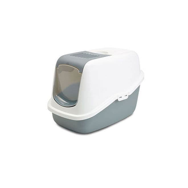 Katettu kissanvessa Nestor, harmaa – Savic