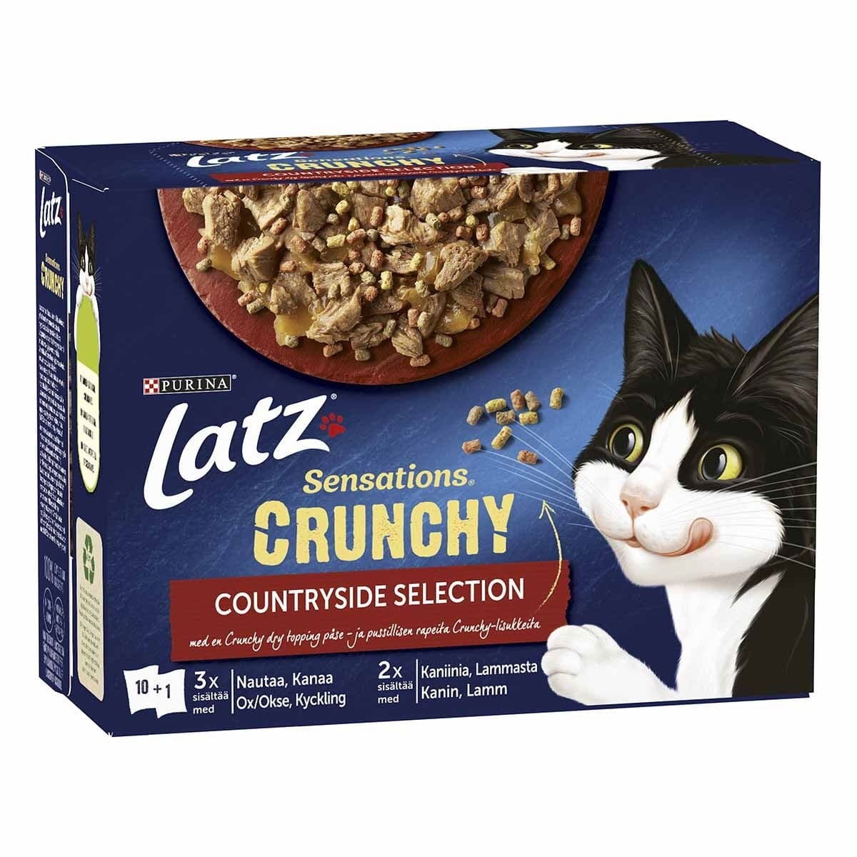 Latz Sensations Crunchy Country 10x85g – Latz