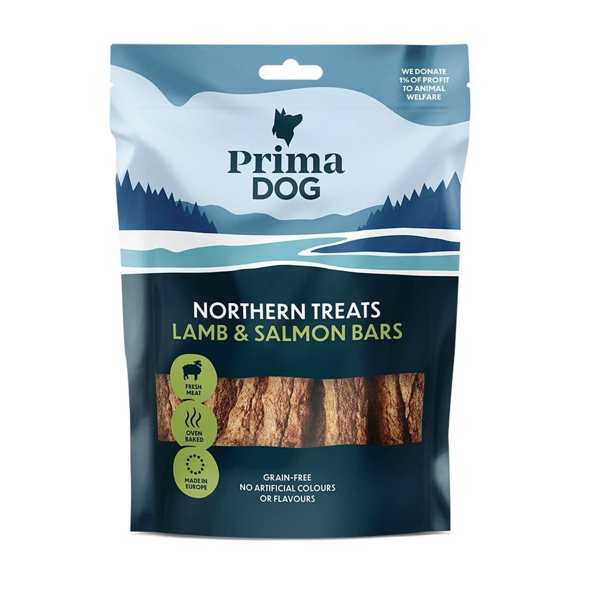 PrimaDog Northern Bars lammas & lohi 150 g – PrimaDog