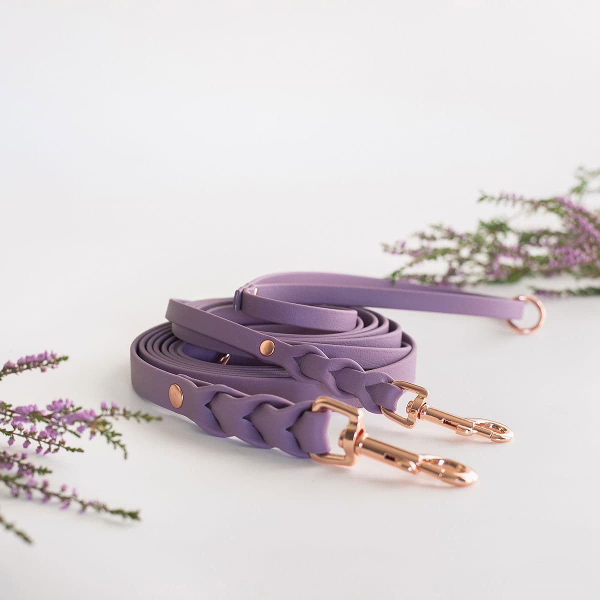 Tyylivoitto Braid hihna, mauve/ruusukulta – Tyylivoitto