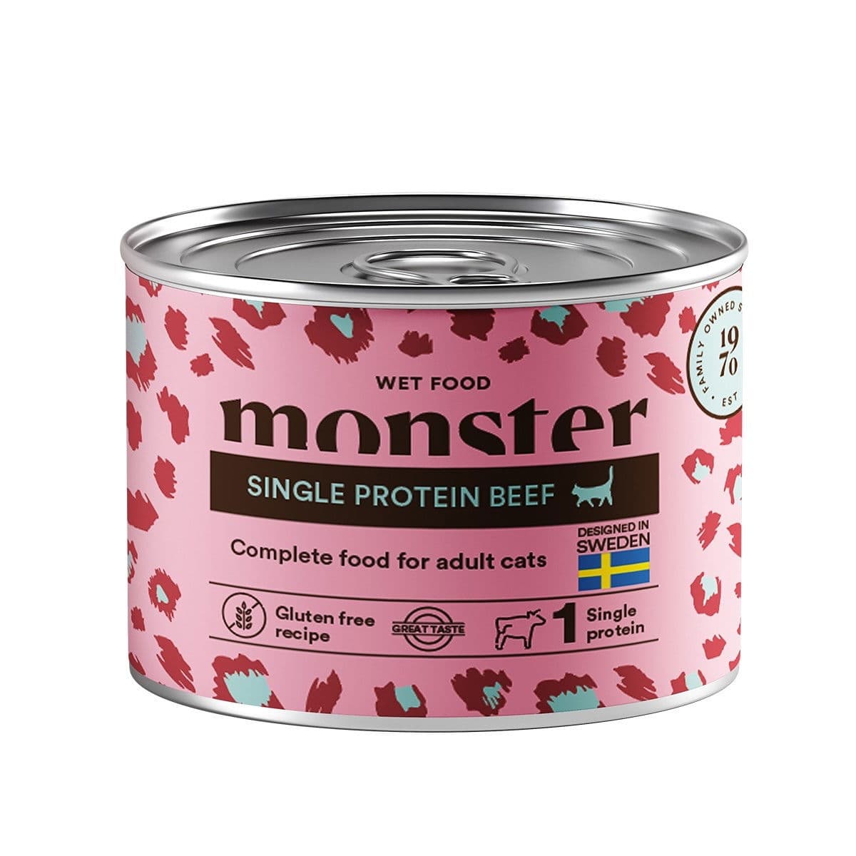 Monster Cat Adult Single Protein Beef 200 g – Monster Pet Food