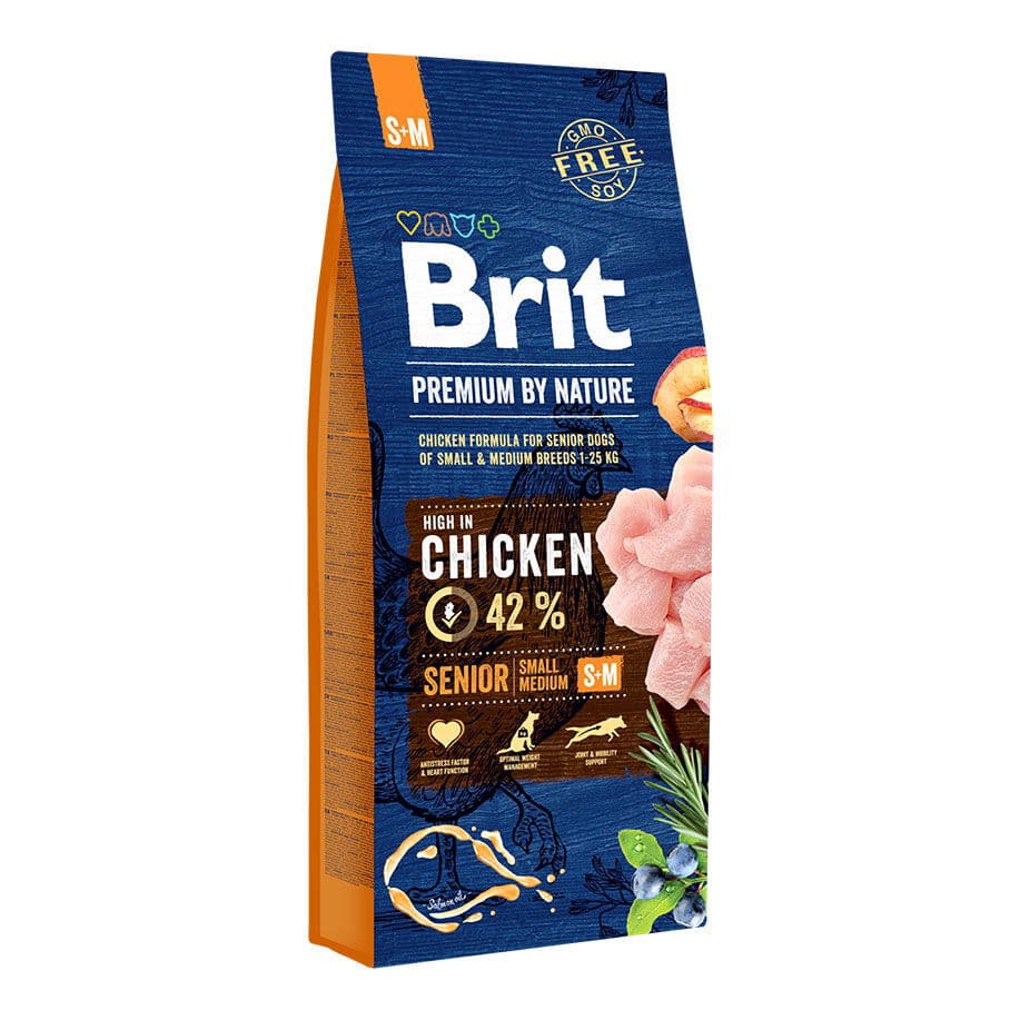 Brit Premium by Nature Senior S+M 15 kg – Brit Premium