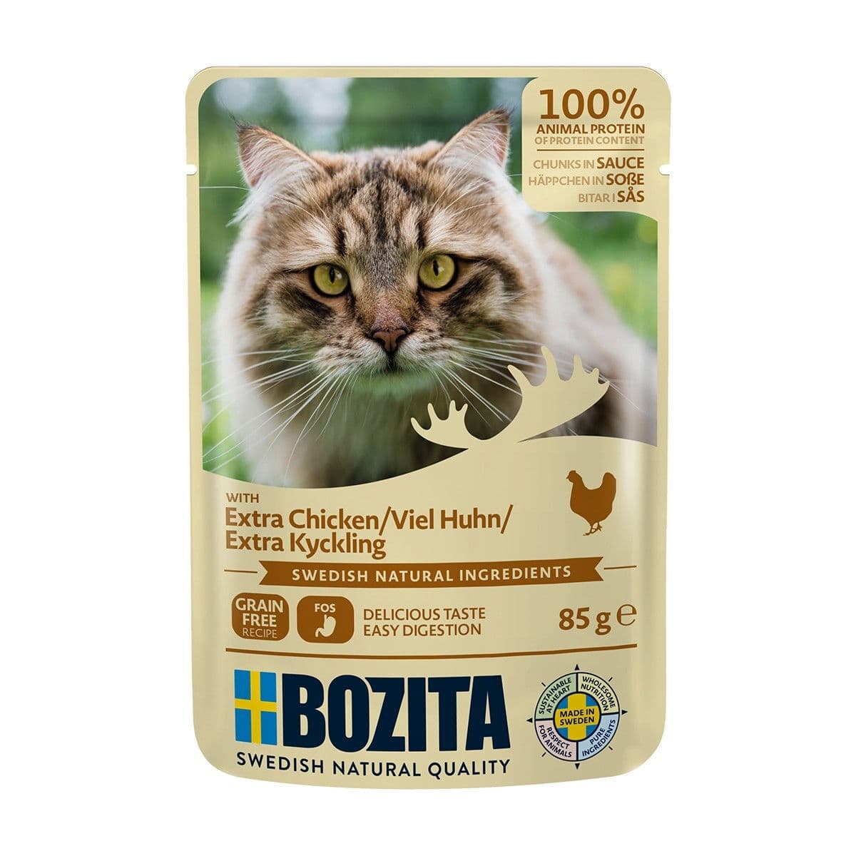 Bozita Feline kanaa kastikkeessa 85g – Bozita