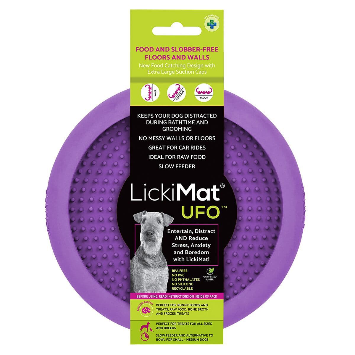 LickiMat UFO nuolumatto imukupeilla – Lickimat