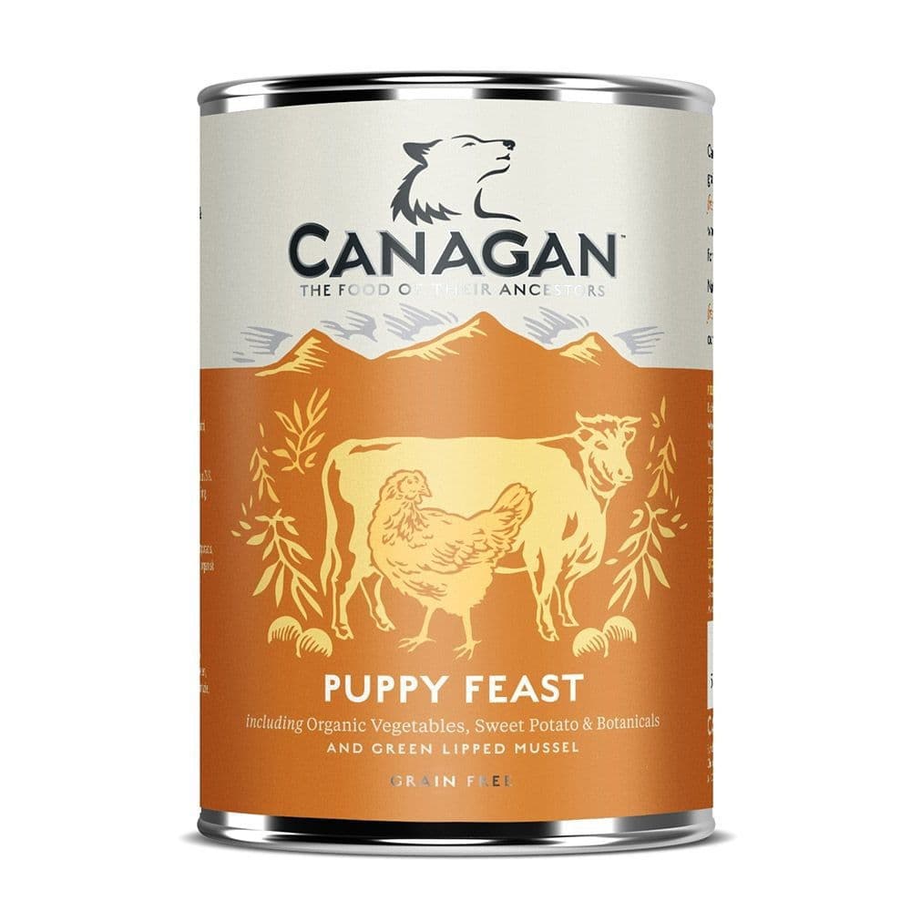 Canagan Puppy Feast kana & nauta 400g – Canagan