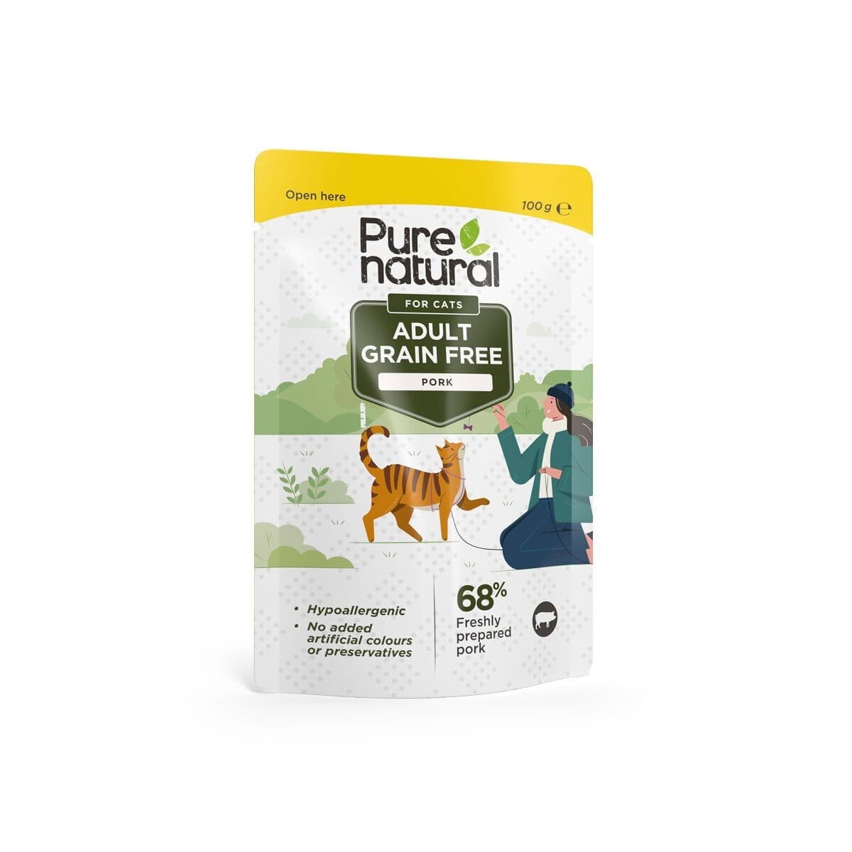 Purenatural Cat Adult possu, 100 g – Purenatural