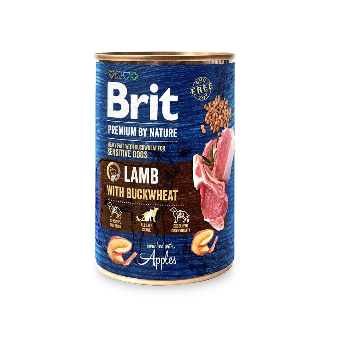 Brit Premium by Nature Dog Lammas & Tattari 400g – Brit Premium