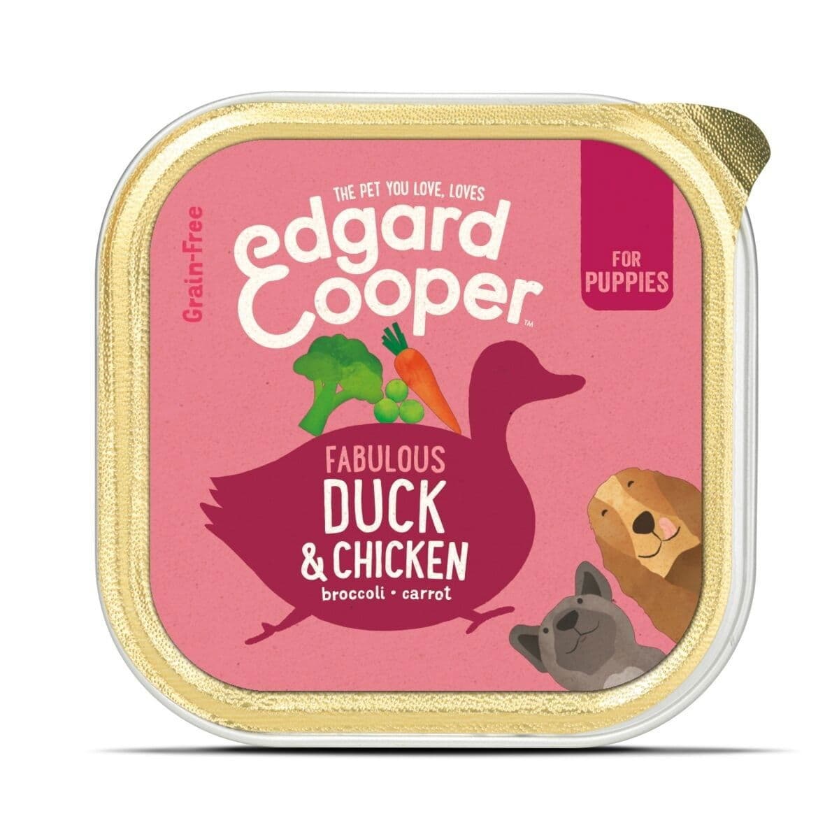 Edgard & Cooper Puppy Grain Free, ankka & kana – Edgard & Cooper™