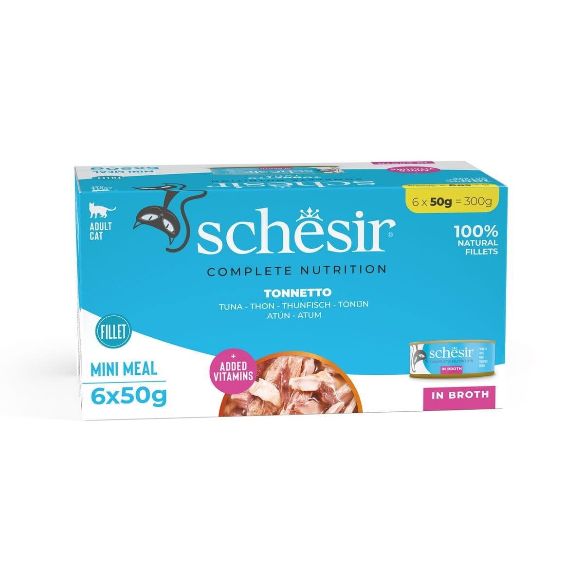 Schesir Cat Ocean Natural Multipack 6 x 50 g – Schesir