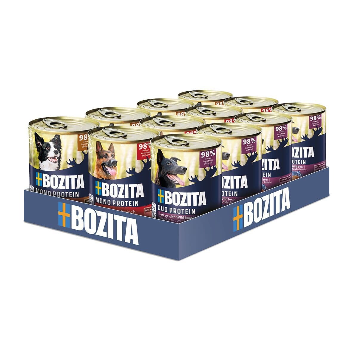 Bozita Dog Pate Mix tray 12x400g – Bozita