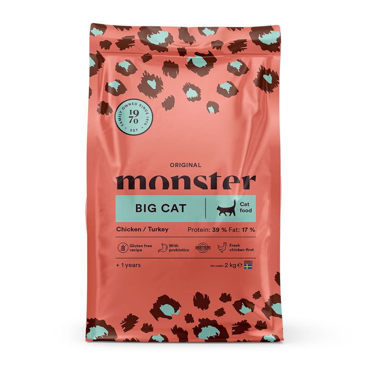 Monster Cat Original Big Cat Chicken/Turkey – Monster Pet Food