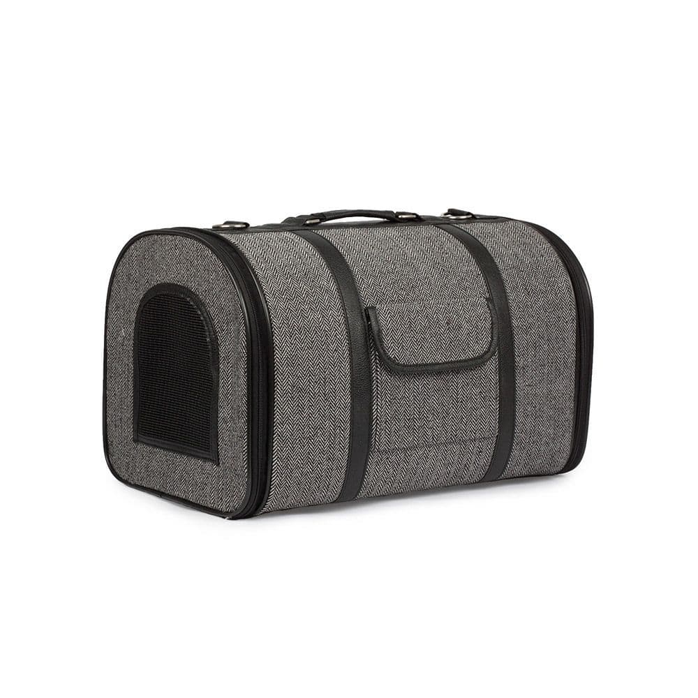 Kantokassi Basic Herring Bone, harmaa – Basic