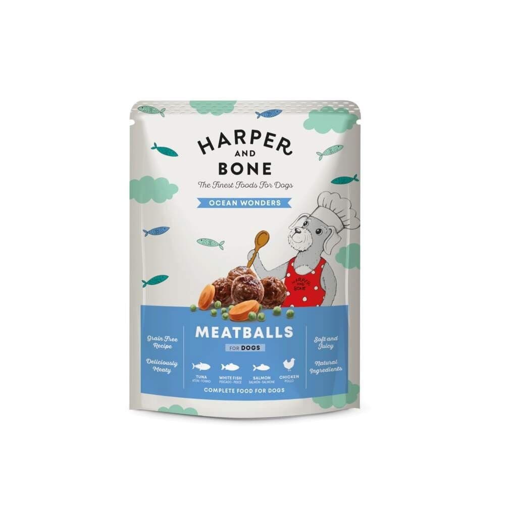 Harper&Bone Dog Adult Meatballs Ocean Wonders 300 g – Harper and Bone