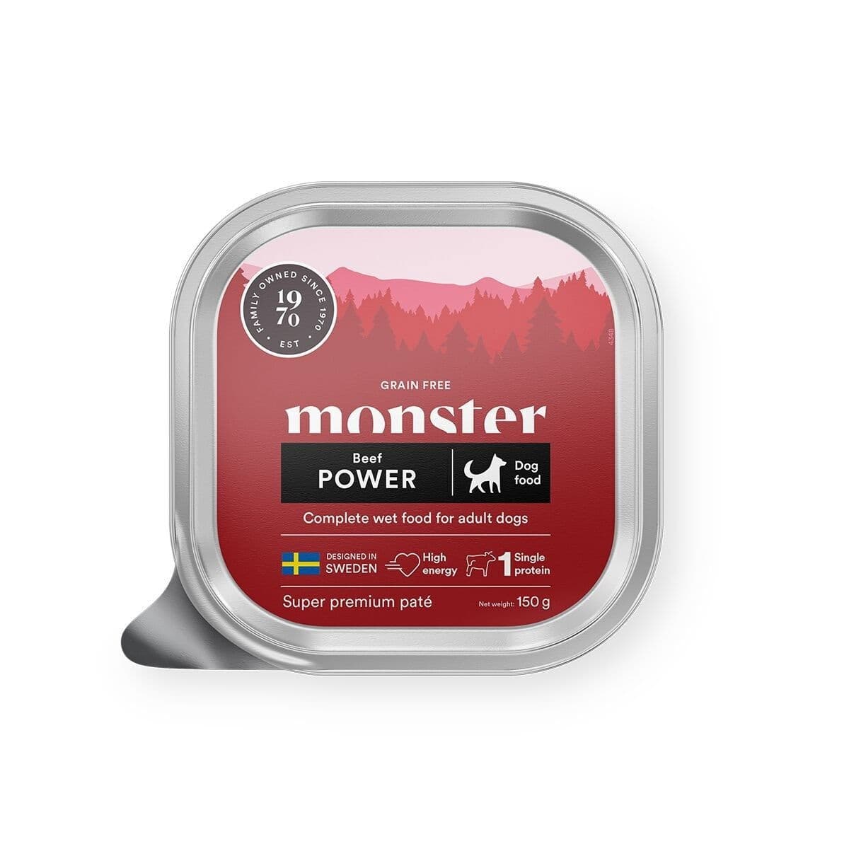 Monster Dog Power Beef Patee 150 g – Monster Pet Food