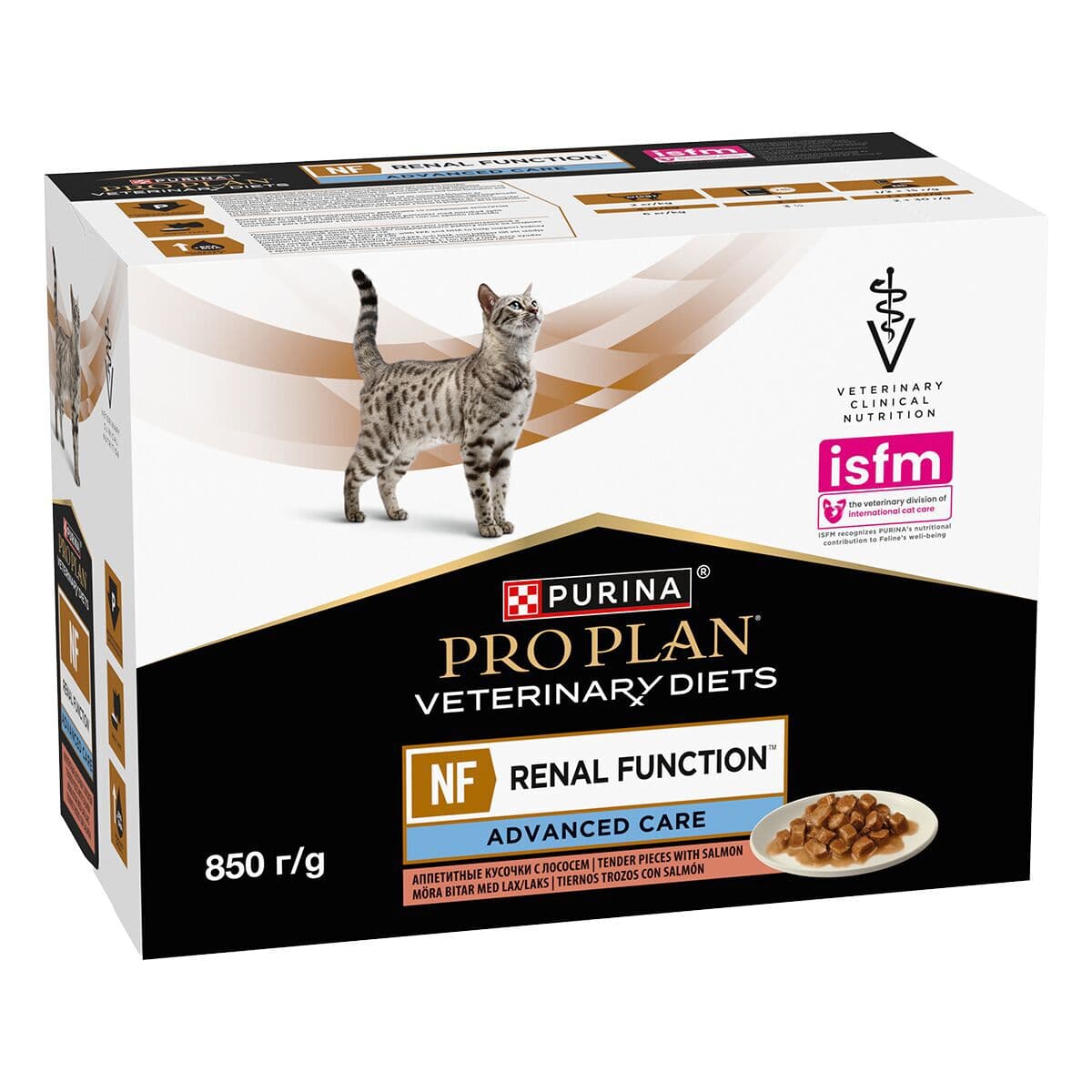 Purina Pro Plan Veterinary Diets Feline NF Renal Function Advanced Care 10x85 g – Purina Veterinary Diets