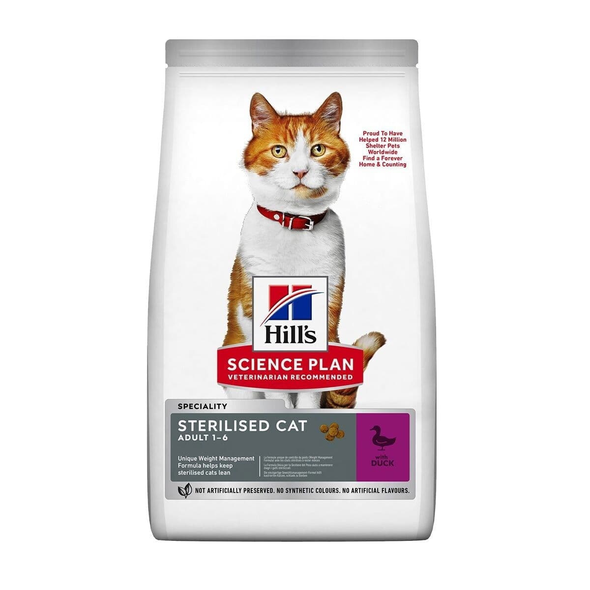 Hill's SP Cat Adult Sterilised with Duck – Hill's