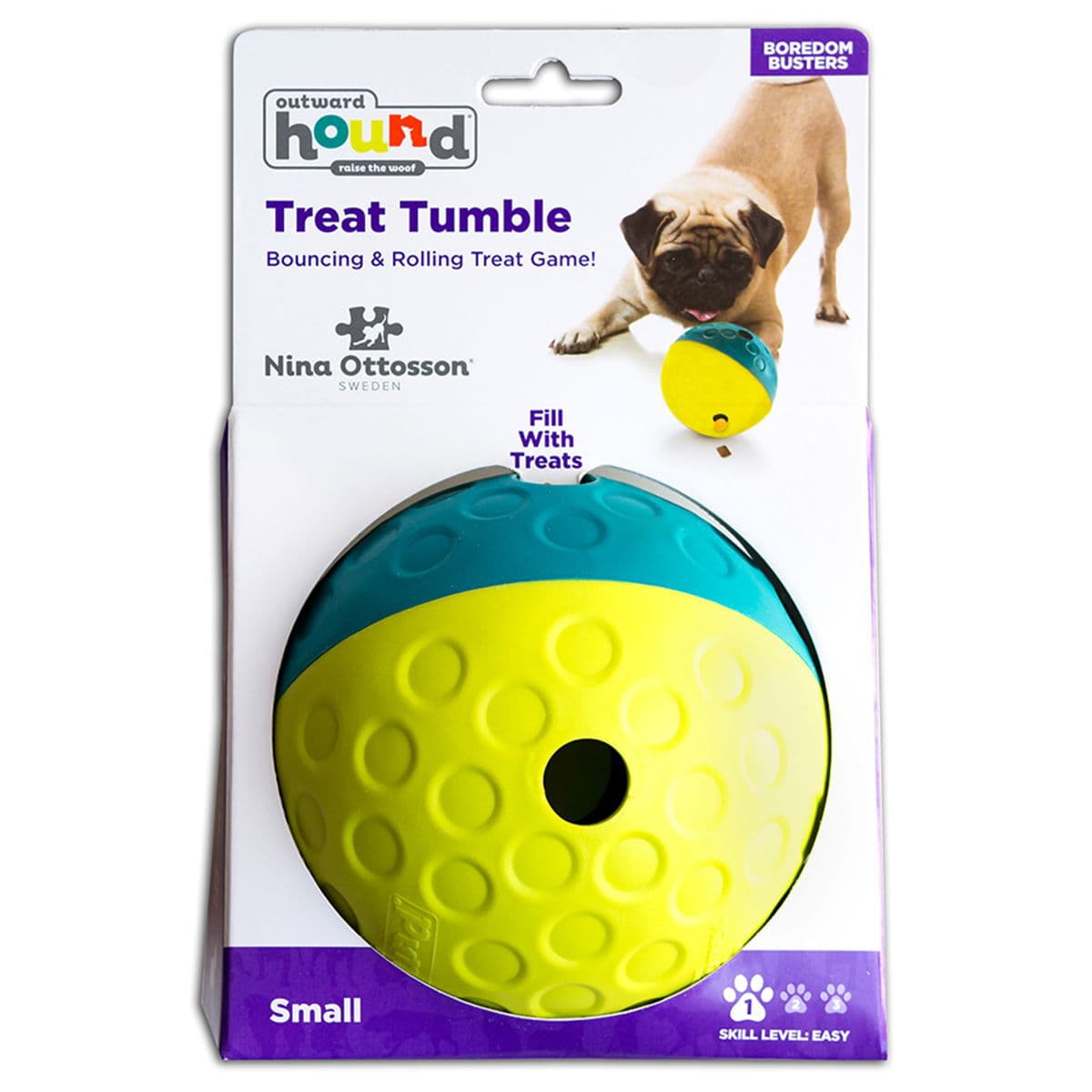 Aktivointilelu Treat Tumble, sininen – Nina Ottosson