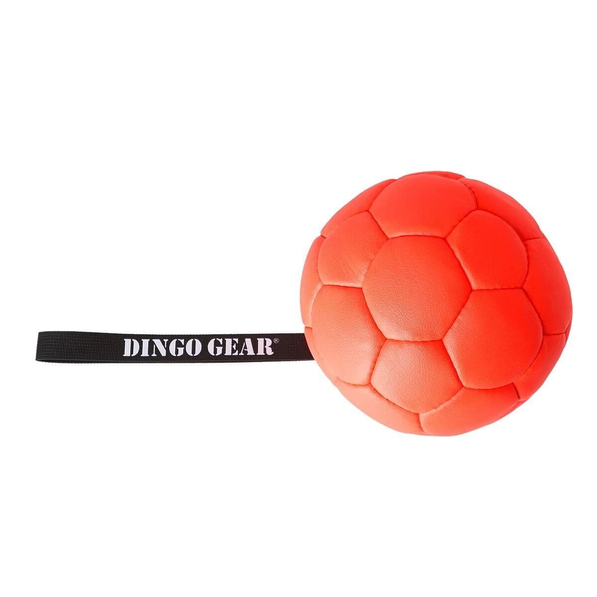 Synteettinen nahkapallo kahvalla Dingo Gear 18 cm – Dingo Gear