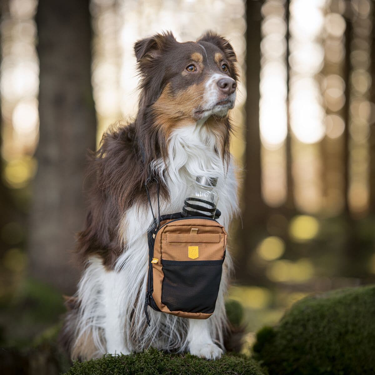 Woolly Wolf Hydration -olkalaukku, brown mix – Woolly Wolf