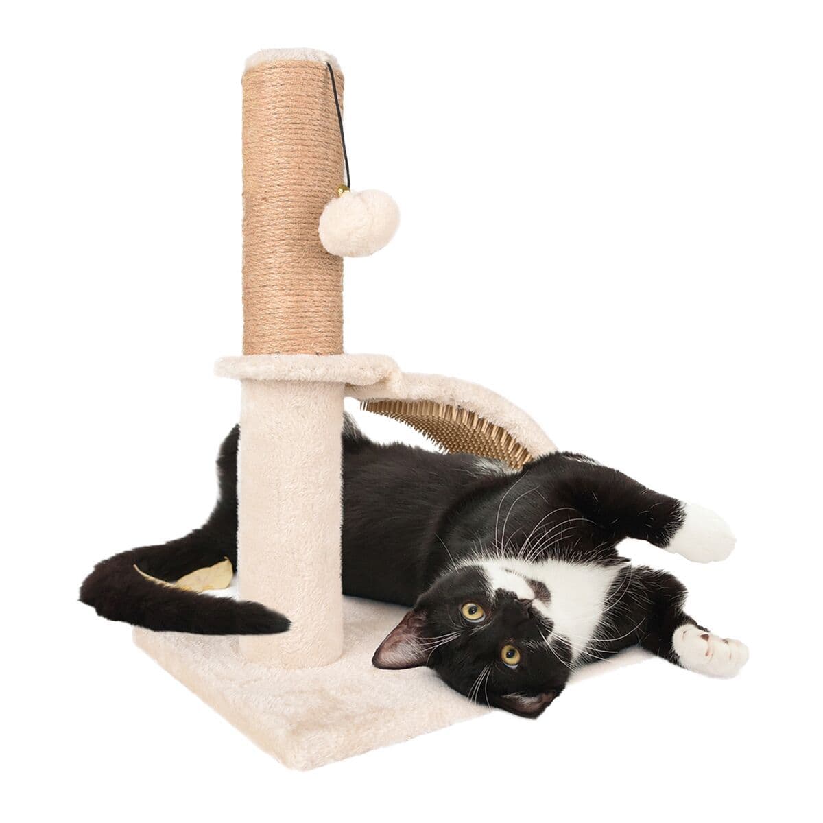 Flamingo Scratching tree Tessa Cream & Natural – Flamingo