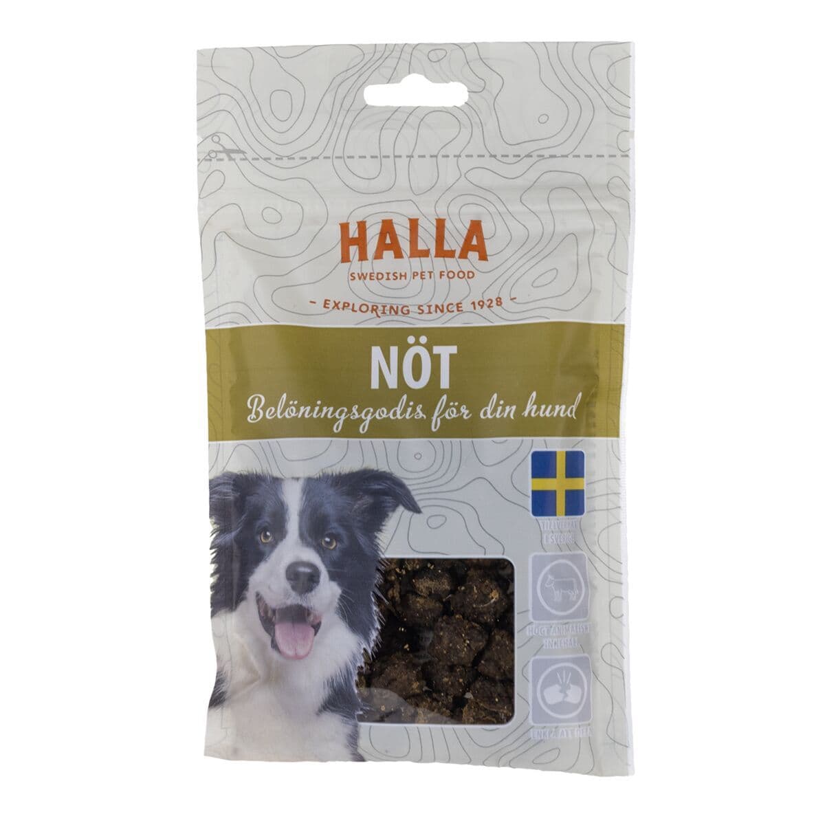 Halla-nautaherkut 80 g – Halla Pet Food