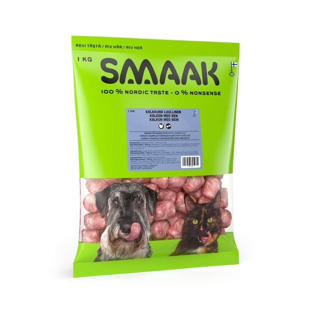 Smaak luullinen kalkkunapulla 1 kg – Smaak