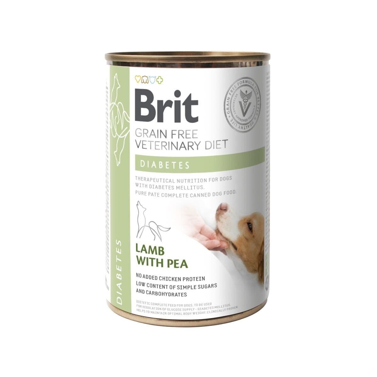 Brit Veterinary Diet Dog Diabetes Grain Free 400 g – Brit Veterinary Diet