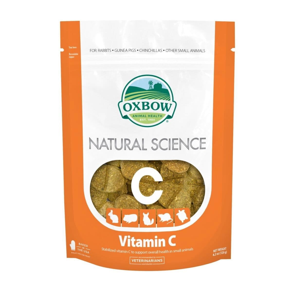 Oxbow Natural science vitamin C 120g – Oxbow