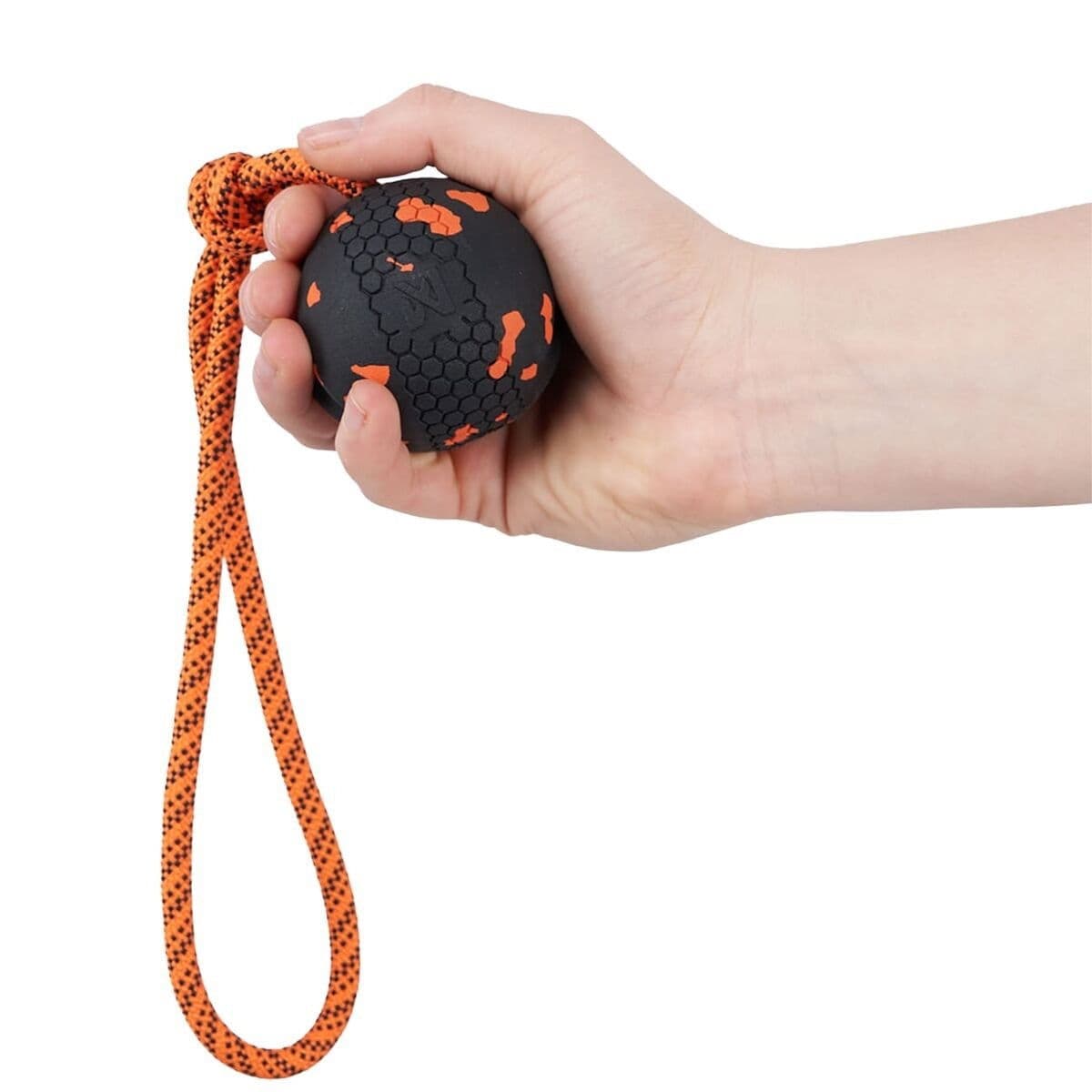 Non-Stop Dog ball on rope – Non-stop dogwear