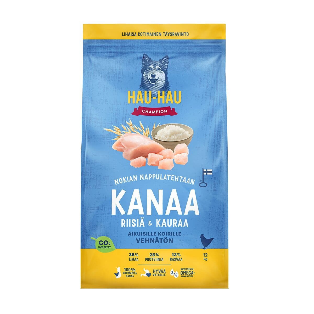 Hau-Hau Champion Kanaa, riisiä ja kauraa – Hau Hau Champion