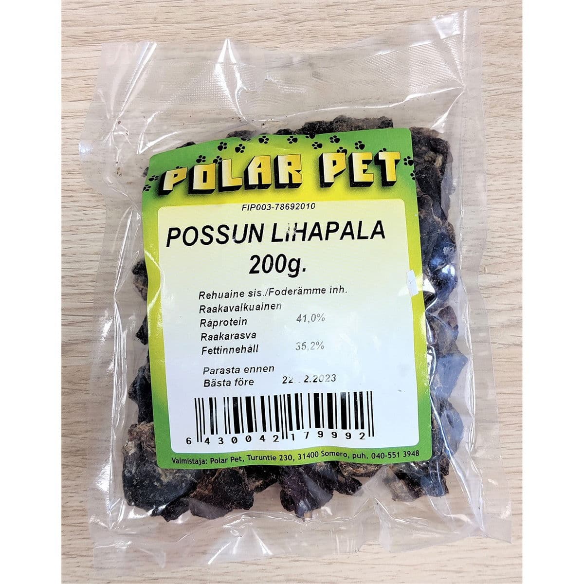 Possun lihapala Polar Pet 200g – Polar Pet