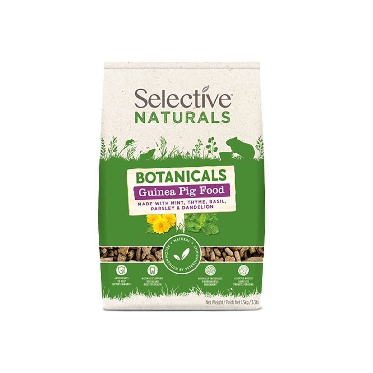 Science Selective Botanicals Guinea Pig 1,5kg – Science Selective