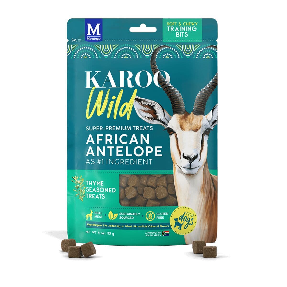 Karoo Wild Antilooppikoulutusnamit, timjami 113 g – Karoo Wild