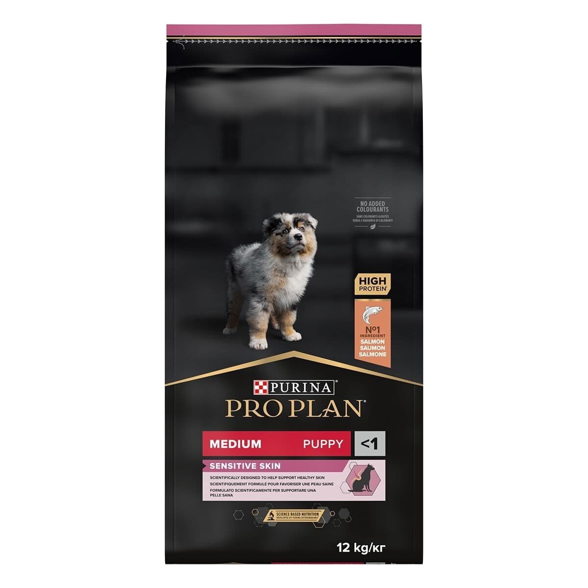 Pro Plan Medium Puppy Sensitive Skin 12 kg – Purina Pro Plan