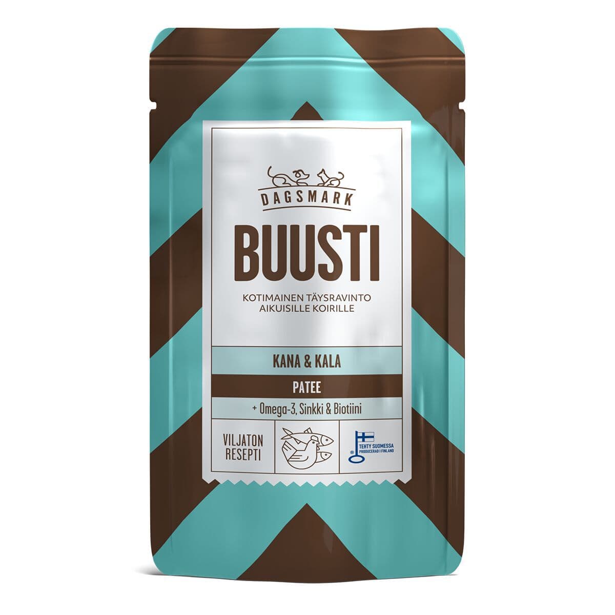 Dagsmark BUUSTI kana-kala -patee 90 g – Dagsmark