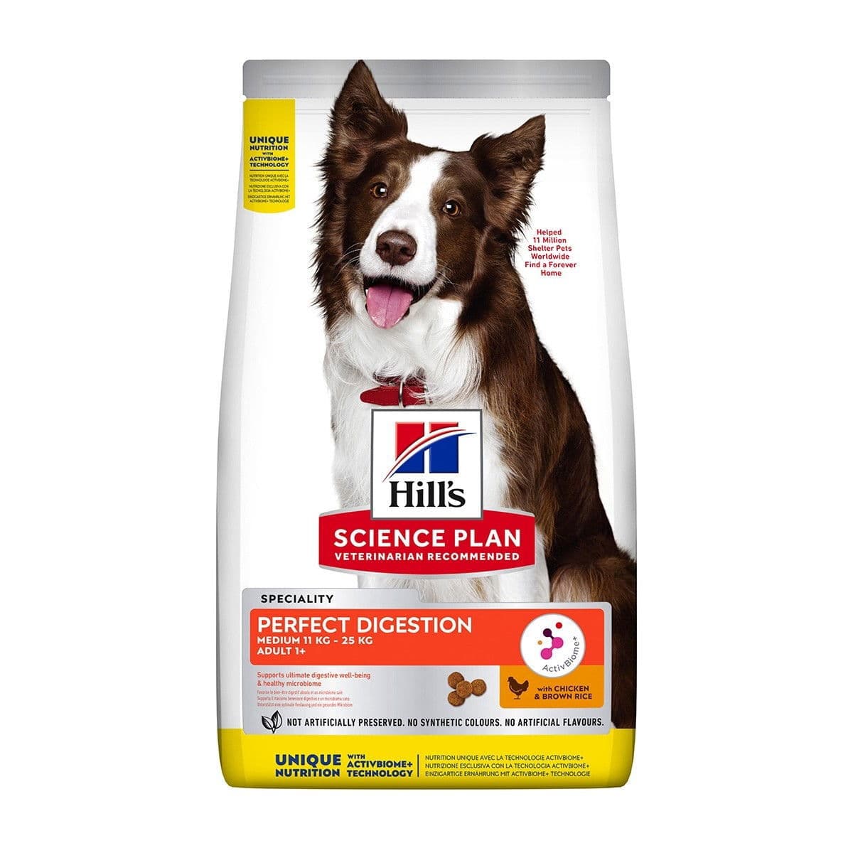 Hill's SP Perfect Digestion Adult Medium Chicken 14kg – Hill's