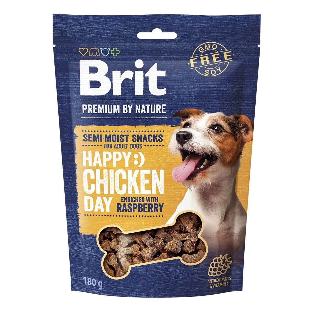 Brit Premium by Nature Koiranherkut Kana & Vadelma 180 g – Brit Premium