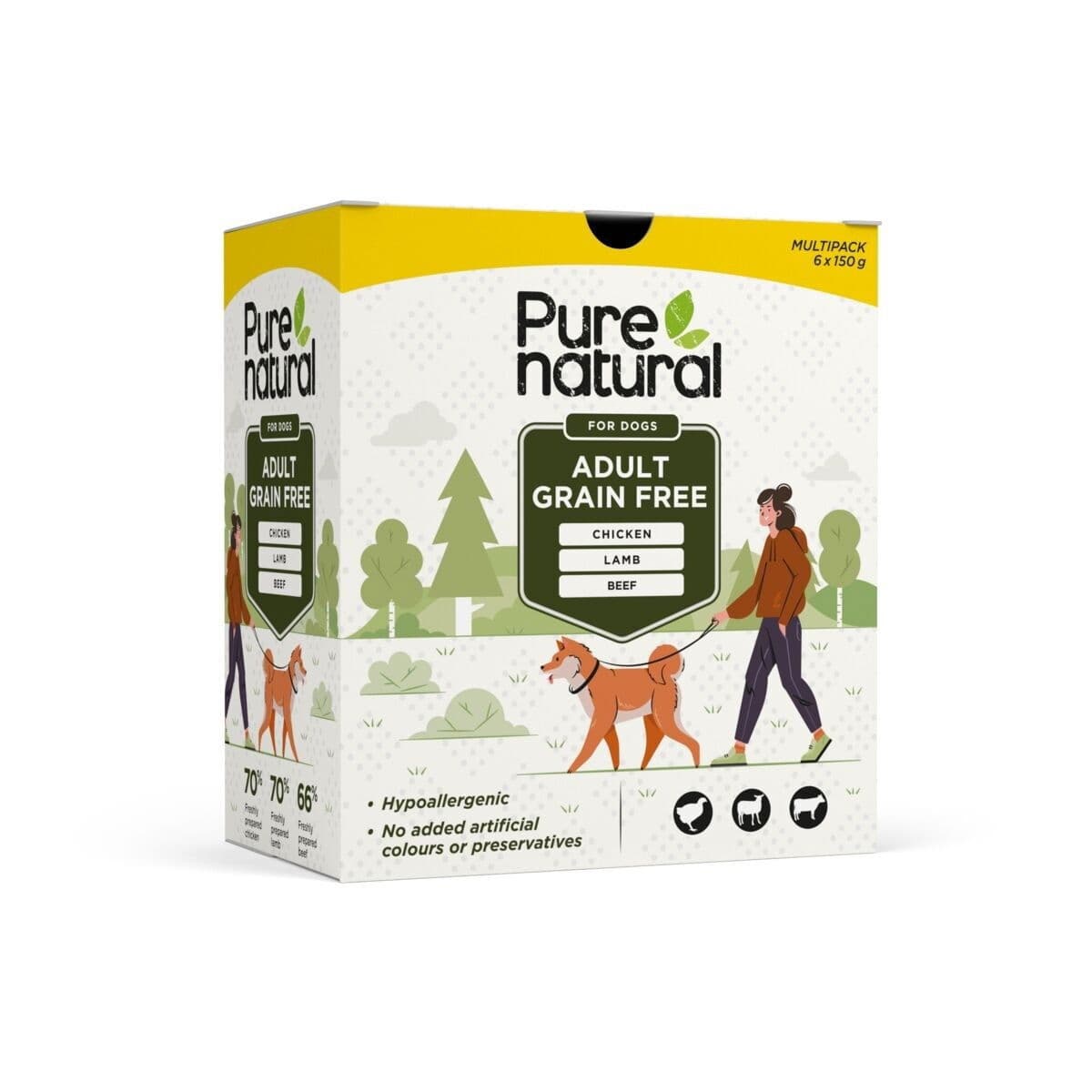 Purenatural Adult Multipack 6 x 150 g – Purenatural