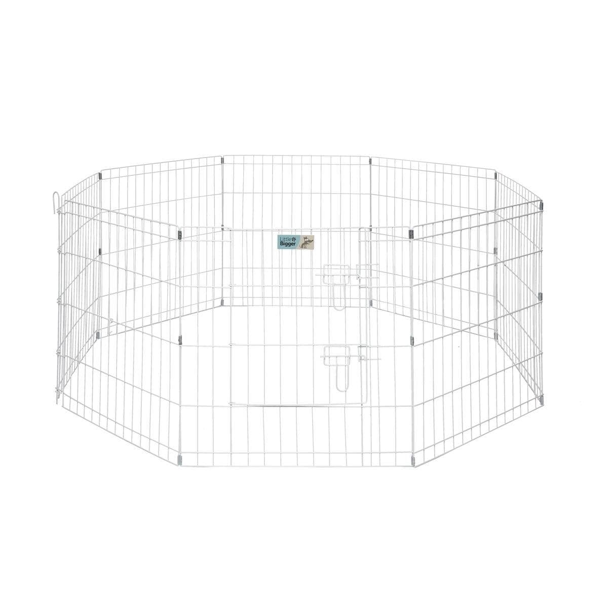 Koiranpennun aitaus Little&Bigger Easy, 8 paneelia – Little&Bigger