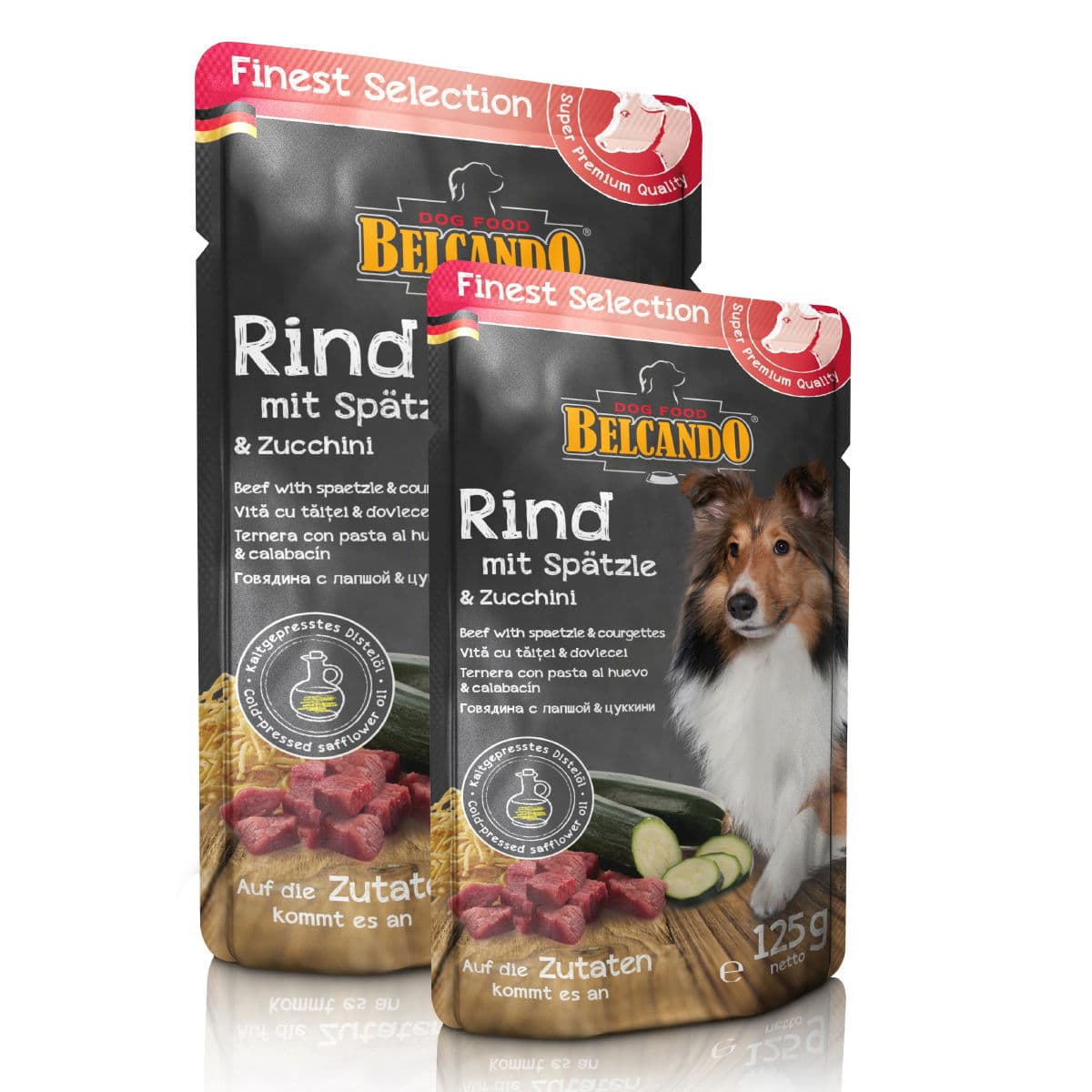 Belcando Beef, Spaetzle & Courgettes – Belcando