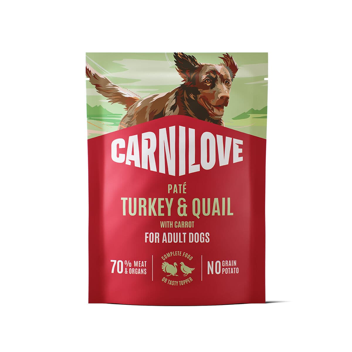 Carnilove Dog Adult Turkey & Quail Patee 300 g – Carnilove
