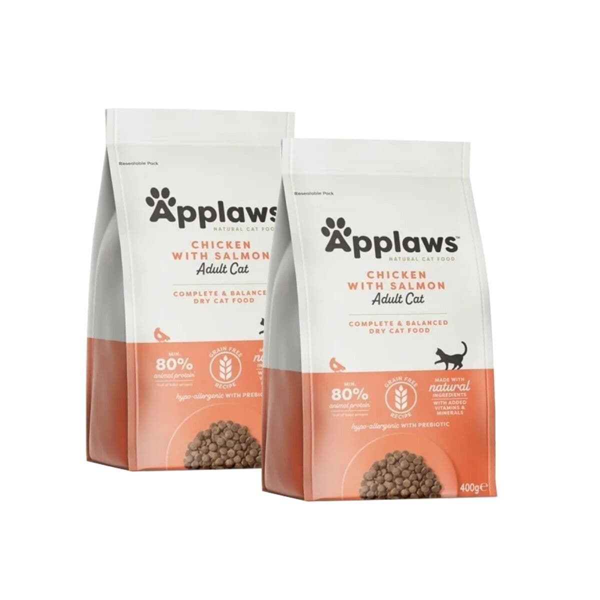 Applaws Cat Chicken&Salmon 2x2kg – Applaws