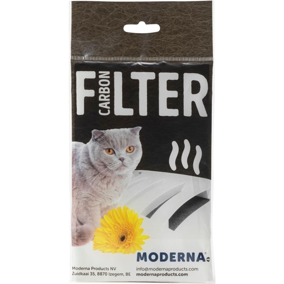 Aktiivihiilisuodatin Moderna 16 x 16 cm – Moderna