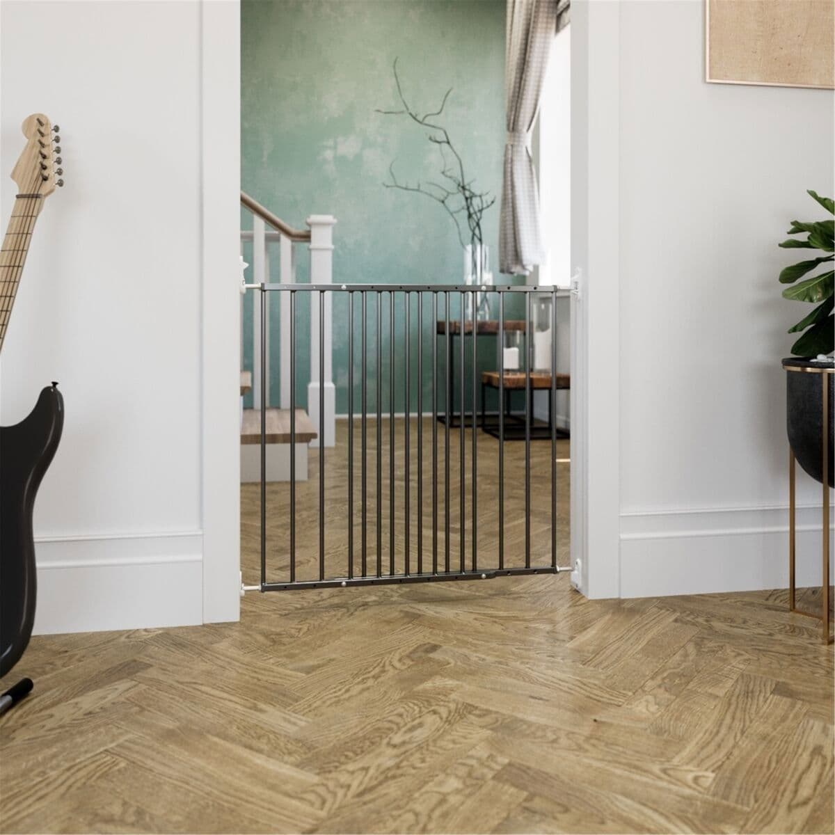 DogSpace Lucky seinään kiinnitettävä säädettävä portti – DogSpace