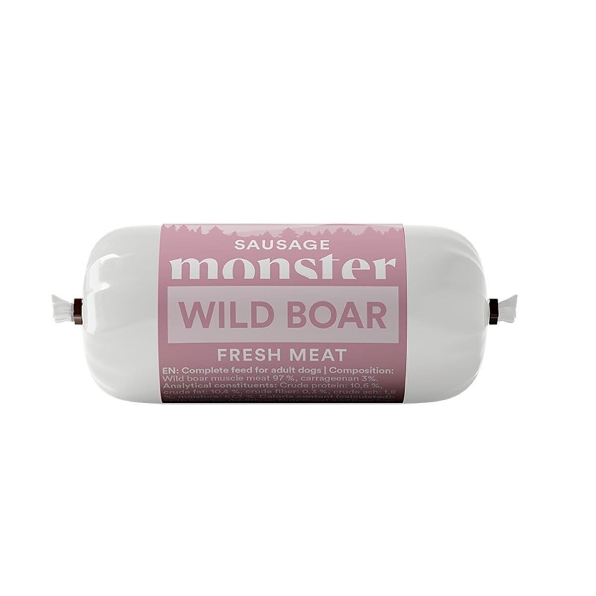 Monster-treenimakkara, villisika – Monster Pet Food