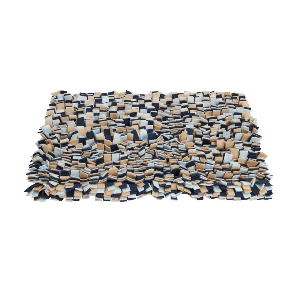 Haistelumatto Little&Bigger Shaggy, sininen & beige – Little&Bigger